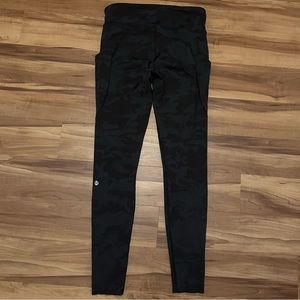 Lululemon Fast and Free Legging 28” Camo